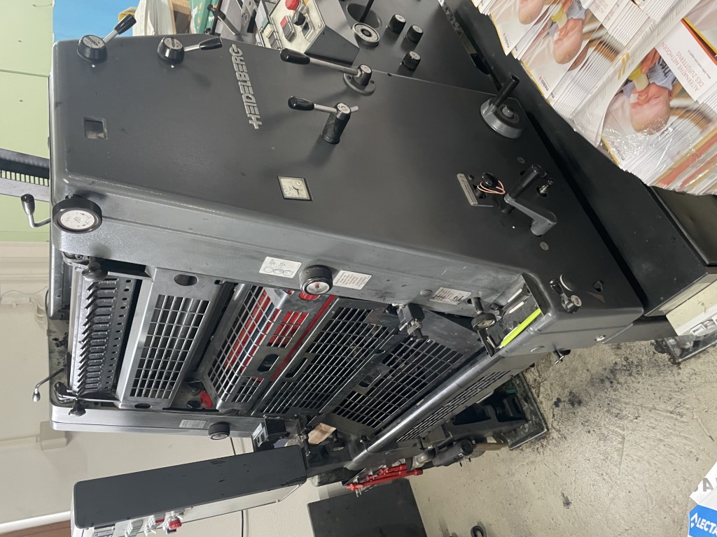 Machine: Heidelberg GTO 52+