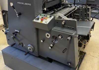 Machine: Heidelberg GTO 52+