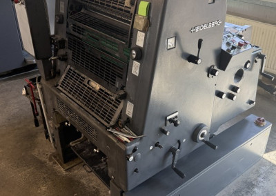 Machine: Heidelberg GTO 52+
